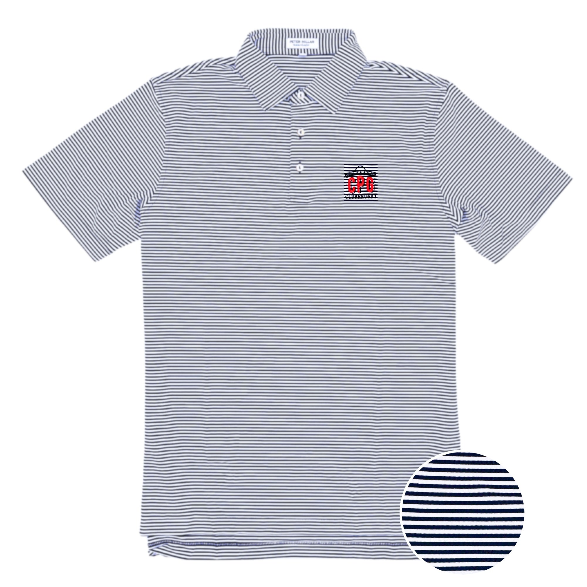 Club Pro Guy: Peter Millar Club Pro Guy Polo - Navy ME0EK03S