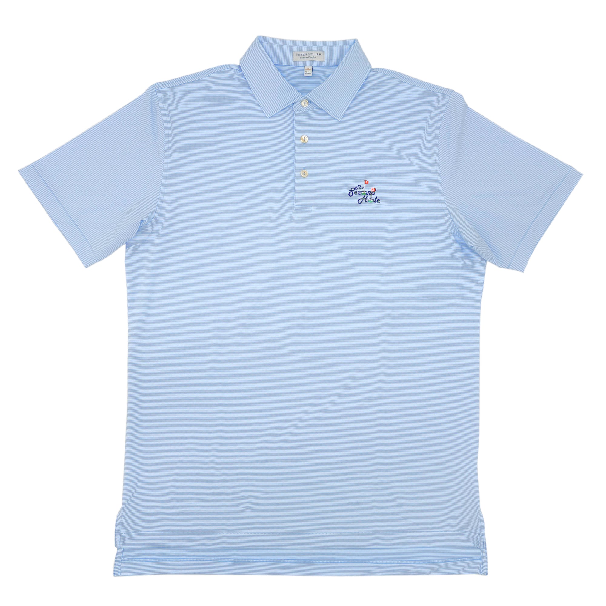 PETER MILLAR Hole in One Printed Stretch-Jersey Polo Shirt for Men