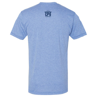 Three Jack National Blue T-Shirt (back)